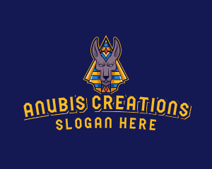 Mythology Anubis Gaming logo design