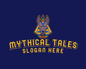 Mythology Anubis Gaming logo design