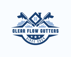 Droplet Pressure Cleaner logo design