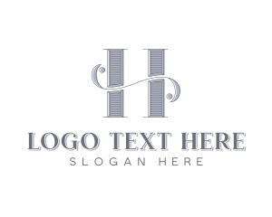 Boutique - Boutique Hotel Elegant Letter H logo design