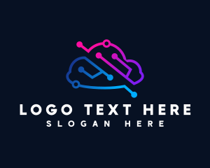 Storage - Storage Cloud Circuit logo design