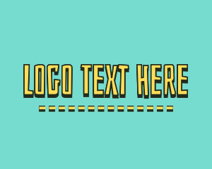 Text - Cartoon Text Wordmark logo design