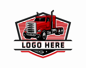 Truck Forwarding Freight Logo