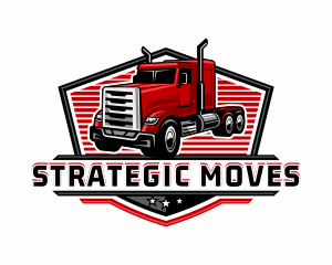 Truck Forwarding Freight logo design