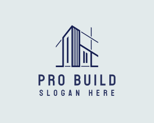 Home Building Architecture logo design