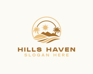 Sand Dune Outdoor Travel logo design