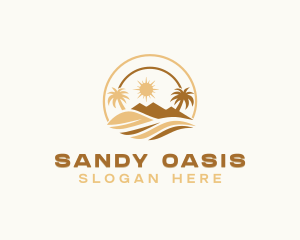 Dune - Sand Dune Outdoor Travel logo design