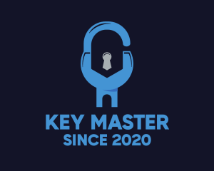 Unlock - House Security Lock logo design