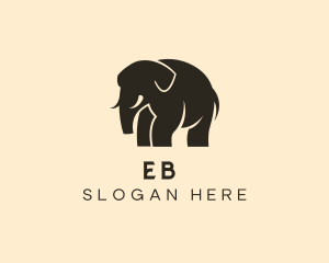 Wild Elephant Safari Logo