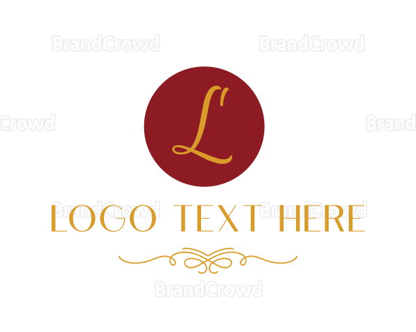 Regal Cursive Script Logo