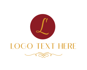 Beautician - Regal Cursive Script logo design