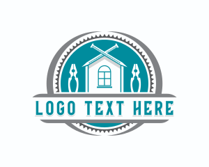 Remodeling - Construction Pliers Tools logo design