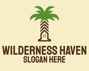 Lodge - House Landscape Contractor logo design