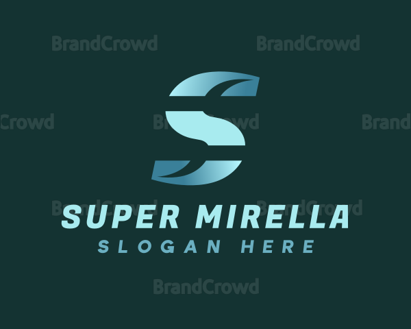 Multimedia Business Letter S Logo