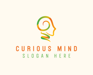 Psychologist Mind Therapy logo design