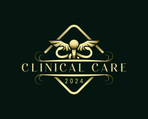 Caduceus Medical Hospital logo design