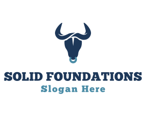 Wild Bull Horns Logo