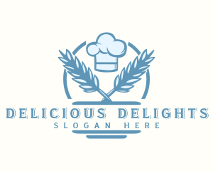 Wheat Bread Baking  logo design