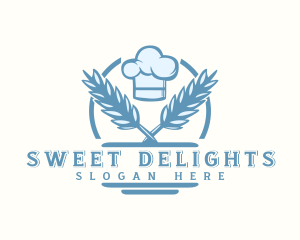 Wheat Bread Baking  logo design