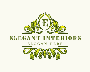 Elegant Gardening Foliage logo design