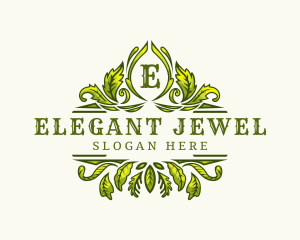 Elegant Gardening Foliage logo design