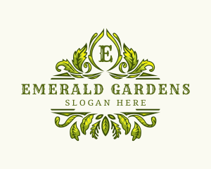 Elegant Gardening Foliage logo design