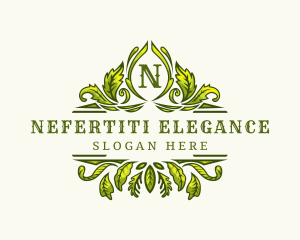 Elegant Gardening Foliage logo design