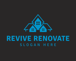 House Roof Subdivision logo design