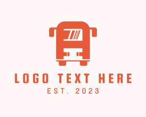 Drive - Bus Transport Letter A logo design