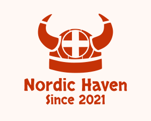 Nordic - Nordic Viking Helmet logo design