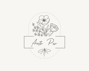 Elegant Floral Bouquet Logo