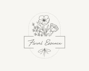 Bouquet - Elegant Floral Bouquet logo design