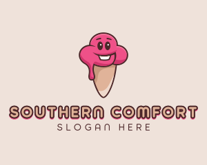 Baby Ice Cream Cone logo design