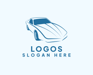 Mechanic - Blue Car Garage logo design