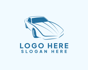 Mechanic - Blue Car Garage logo design