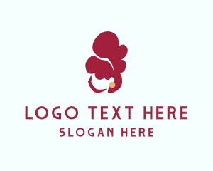 Elegant - Fluffy Hair Salon logo design