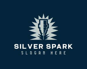 Laser Machine Metalwork logo design