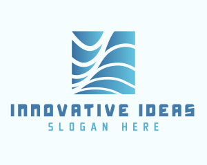 Generic Consulting Wave logo design