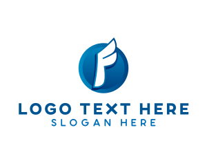 Letter F - Creative Studio Letter F logo design