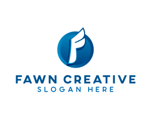 Creative Studio Letter F logo design