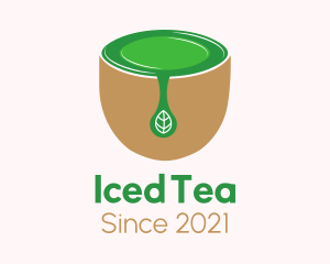 Tea Cup Drink logo design