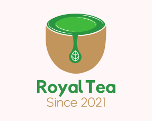 Tea Cup Drink logo design