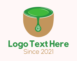 Leaf - Tea Cup Drink logo design