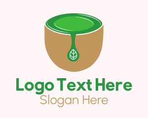 Tea Cup Drink Logo