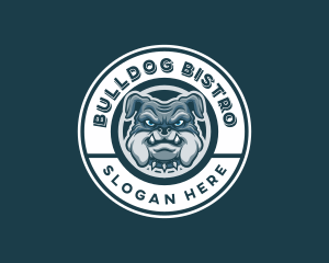 Canine Bulldog Gaming logo design