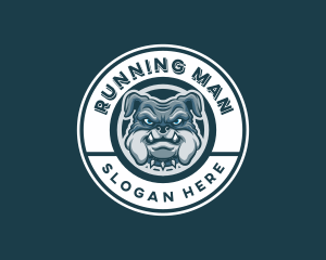 Dog - Canine Bulldog Gaming logo design