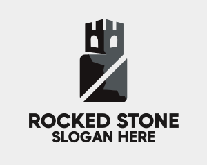 Stone Castle Tower logo design