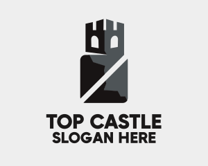 Stone Castle Tower logo design