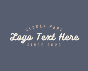 Urban - Elegant Cursive Business logo design