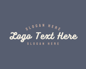 Elegant Cursive Business Logo